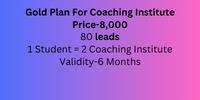 Gold Plan For Coaching Institute